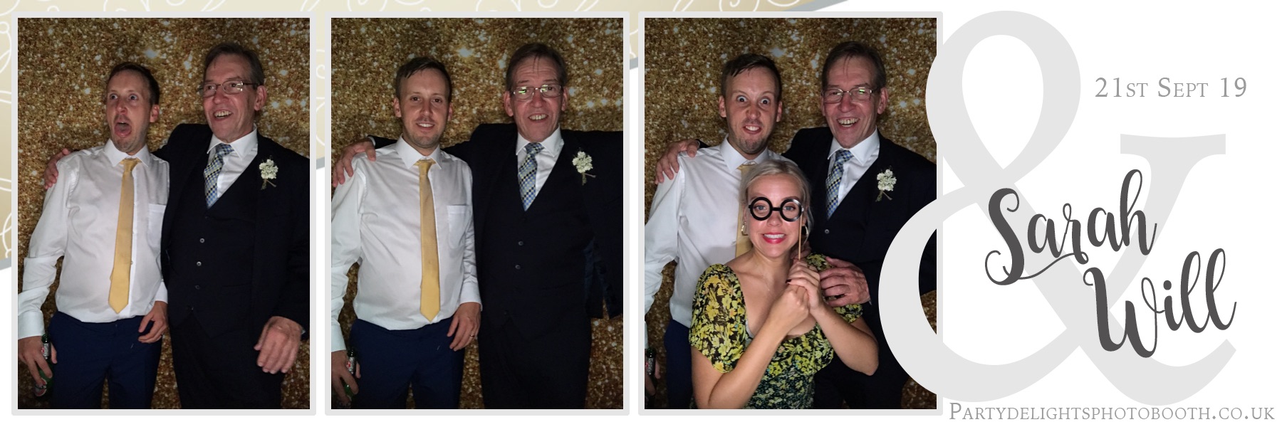 Sarah and Wills Wedding - Prints | View more photos from the event at gallery.partydelightsphotobooth.co.uk/u/PartyDelightsPhotoBooth/Sarah-and-Wills-Wedding-Prints
